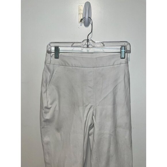 Spanx White Womens cropped  Pants Size small  Cotton - Picture 3 of 9